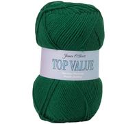 (8414 (Emerald)) James Brett Top Value DK Acrylic Knitting Yarn 100g