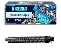 842283 842284 842285 842286 Toner Cartridges Compatible for Ricoh IM C4500 IM C5500 IM C6000 Printers, With Chip Large Capacity 43000 Pages (1 Pack Black)