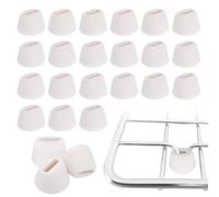 84544-0 Kitchen Sink Rack Rubber Feet for Kohler Sink Drain Racks White -24 Pack