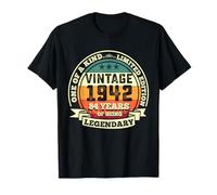 84th Birthday Gift 84 Years of Being Legendary 84 Yrs Old T-Shirt