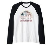84th Birthday Gift men Vintage born 1941 turning 84 Year Old Raglan Baseball Tee