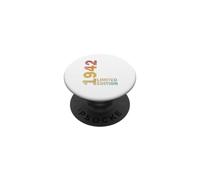 84th Birthday Gift men & women born 1942 turning 84 Year Old PopSockets Adhesive PopGrip