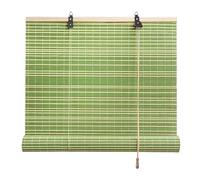 85% Bamboo Blinds Outdoor Roller Shades Roller Blinds Roman Blinds Sun Protection Privacy Screen Blackout Reeds Roll Up Curtains Natural Bamboo Roll Up Shades With Lifter For Patio(60x120cm)