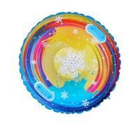 85 cm Cold Resistant Inflatable Snow Tubes with Handles and Sturdy Construction, for Outdoor Winter Sports, Family Activities Fun Downhill