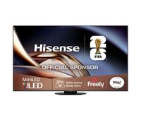 85" HISENSE U8Q Mini LED 4K 165Hz Smart AI TV with Freely - 85U8QTUK, Black,Silver/Grey