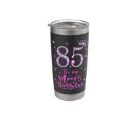 85 It's My Mom's Birthday Pink Crown 85 Years Old Stainless Steel Insulated Tumbler