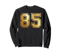 85 Number Eighty-Five Team Sports Graphic Varsity Matching Sweatshirt