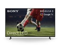 Sony K85S38BP.UKA BRAVIA 3 85" LED Smart TV, 4K Ultra HD, Black, E Rated E