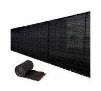 85% Sun Shade Cloth 3x4m to 8x10mBlack Greenhouse Mesh for Garden Fence Privacy Screen & Pergola Cover (10x23ft/3x7m) UV Protection