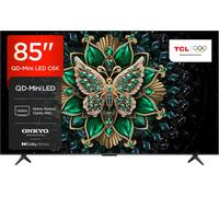 TCL 85C6K-UK 85 inch QD-Mini LED 4K Ultra HD HDR Smart TV | AiPQ Pro Processor - Quad Core | 3840 x 2160