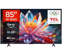 85" TCL T6C QLED 4K HDR Smart Fire TV with Freely - 85T6C-UK, Black