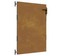 (85 x 125 cm) vidaXL Garden Gate Driveway Gate Fence Gate Fence Panel 85x100 cm Corten Steel