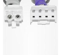 850D/852/858/952 Hot Air Desoldering Station Heating Core - Ceramic + Nichrome Wire, Two-Wire and Four-Wire Compatible, for Rapid Uniform Heat(Two-Wire Double-Hole)