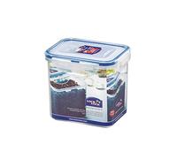Locknlock Classic Clear Rectangular Plastic Reusable Airtight Food Storage Container 850Ml