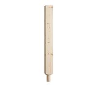 850mm Plain Square Pine Newel Spigot Post (850mm Full Post)