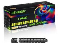 8516B002 8517B002 8518B002 8519B002 Compatible for Canon Toner Cartridge with Chip imageRUNNER Advance C250i imageRUNNER Advance C350iF Printers (1 Pack Yellow)