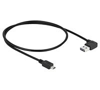 85175 cable USB 2.0 gold-plated 0.5 m black 24AWG, 28AWG 480 Mbps DELOCK