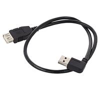 85177 cable USB 2.0 gold-plated 0.5 m black 24AWG, 28AWG 480 Mbps DELOCK