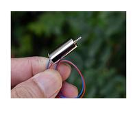 8520 Coreless electronic starter DC 3.7V 53000RPM High Speed Large Torque Powerful electronic starter 8.5mm*20mm electronic starter RC Drone Aircraft MQXFCZUX(1PCS Black White Wir)