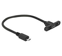 85245 Cable USB 2.0 USB B Micro-female, Micro-USB-B male 0.25m DELOCK