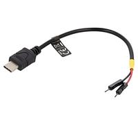 DeLock USB Power Cable Type C to 2 x Post Plug Single Power 10 cm