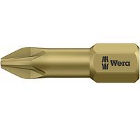 Wera Torsion Extra Hard Pozi Screwdriver Bits PZ3 25mm Pack of 2