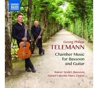 Rainer Seidl & Daniel Valentin Marx – Telemann: Chamber Music for Bassoon & Guitar – CD – NAXOS
