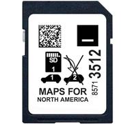 85713512 Latest Version GPS Navigation SD Card, Compatible with 2020-2024 Enclave, Encore, Cadillac XT5 2020-2024, Envision, Silverado 2019-2022, Sierra, USA/Can/Mex Maps