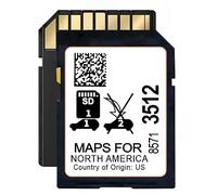85713512 Latest Version Navigation SD Card Fits 2019-2024 Enclave Encore Envision CT4 CT5 XT6 Escalade Camaro Colorado Corvette Silverado Suburban Acadia Tahoe Canyon Yukon Sierra, USA/CA/MEX Maps