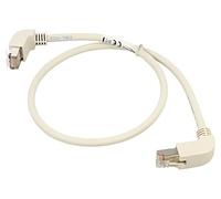 85858 patch cord SF/UTP cat: 5e Cu 0.5m LSZH grey 26AWG halogen-free DELOCK