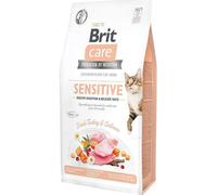 8595602540693 BRIT Care Grain-Free Sensitive Turkey&Salmon - dry cat food -