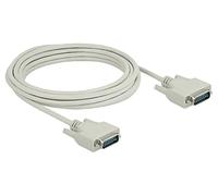 85978 Cable D-Sub 15-pin connector, both ends L: 5m beige Ø conductor: 6mm...
