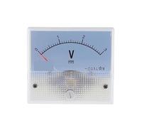 85C1 85C1-V DC Analog Panel Voltmeter Ammeter Amp Volt Meter Gauge 1-500V/ V(5V)
