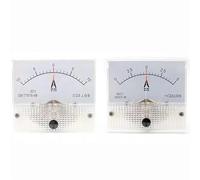 85C1-A DC /75mv Amperemeter Gauge Analog Panel AMP Current Meter10A -0-10A Ammeter 1A 3A 5A 10A 20A 30A 50A 100A 200A 500A 1Pcs(10A -0-10A)