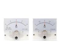 85C1-A DC /75mv Amperemeter Gauge Analog Panel AMP Current Meter10A -0-10A Ammeter 1A-500A 1Pcs(500A -0-500A)