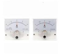 85C1-A DC /75mv Amperemeter Gauge Analog Panel AMP Current Meter10A -0-10A Ammeter 1A-500A 1Pcs(500A - 0-500A)