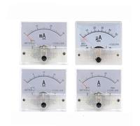 85C1 Ammeter Dc Analog Current Meter Panel Mechanical Pointer Type 1/5/10/20/30/50/100/200/300/500mA 1Pcs(1A)
