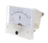 85C1 Analog Current Meter 0-10A for DC Power Monitoring with Construction and Computer Printed for Consistent Readability