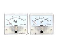 85C1 Analog Current Panel Meter DC 0-30mA 100mA 300mA 500mA Ammeter for Circuit Testing Charging Battery Ampere Tester Gauge(DC0-5A)