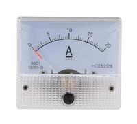 85C1 Analog Current Panel Meter DC 1A2A3A5A10A20A30A 50A 100A Ammeter Tester Gauge 1Pcs(15A)
