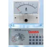 85C1 Analog DC Ammeter 0-10A with Pointer Panel Meter for Current Measurement, 64x56mm Industrial Grade for Industrial, Power Systems and Electr