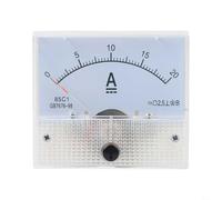 85C1 Analog Panel Meter for DC Voltage and Current Measurement with Construction and Stable Performance 0 50V 0 50A (0-20A)