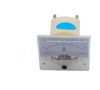 85C1 Analog Panel Meter for DC Voltage & Current Measurement, 0-30V/50V or 0-5A/10A, GB/T7676-98 Compliant, 65mm×56mm Mounting, Transparent White(0-5A)