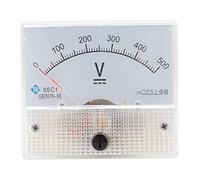 85C1 Analog Panel Meter Voltmeter DC Volt Voltage Meter Gauge DC 0-500V