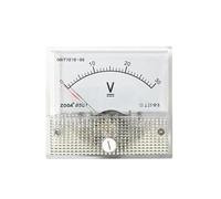 85C1 Analogue DC Voltage Needle Panel Meter Voltmeter 1V 2V 3V 5V 10V 15V 30V 50V 100V 150V 300V IDGTTLDF(3V)
