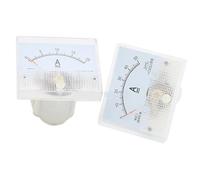 85C1 DC Ammeter Analog Current Meter Panel Mechanical Pointer Type 1A 5A 10A 20A 30A 50A 1Pcs(2A)