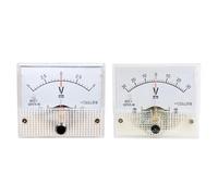 85C1 DC Voltmeter Bidirectional Positive And Negative Voltmeter 5V10V20V30V50V100V500V Analog Panel Voltage Gauge 1Pcs(DC300V)