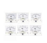 85C1-mA DC Amp Meters Analog Meter Panel Measuring Range 1mA 2mA 10mA 20mA 50mA 100mA(1MA)