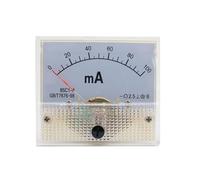 85C1-mA DC Analog Panel Voltmeter Ammeter 10/20/30/50/75/100/150A-500A 1Pcs(300)