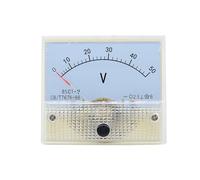 85C1 V DC Pointer Voltmeter Meter Plate Table 85C1-V 1V 2V 3V 5V 10V 15V 20V 30V 50V 75V 100V 300V 400V 500V 1Pcs(100V)